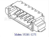 Molex莫仕 莫莱克斯 链接器532611271、53261-1271